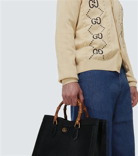 gucci gg-intarsia|GUCCI Intarsia cotton cardigan .